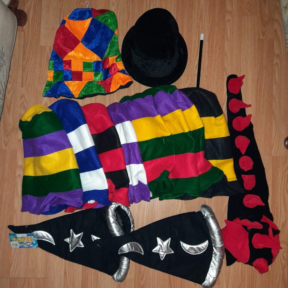 Mardi Gras / Halloween / Party Hats